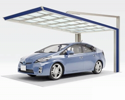 四国化成工業 マイポートNext 基本セット(アルミタイプ) 群青色(特注) Sikoku MyportNext 05
